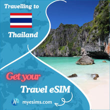 Load image into Gallery viewer, Thailand Travel Data eSIM for Seamless Connectivity 4G/5G